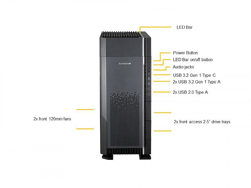 Supermicro A+ SuperWorkstation 5014A-TT Photo 3
